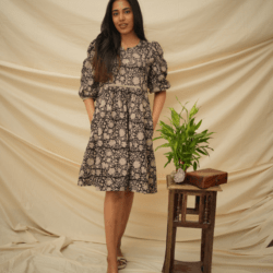 MoonDust Ajrakh Mini dress - Image 6
