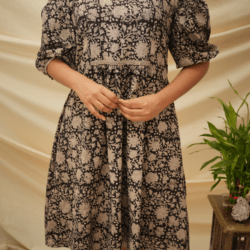 MoonDust Ajrakh Mini dress - Image 2