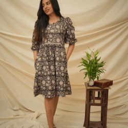 MoonDust Ajrakh Mini dress - Image 8