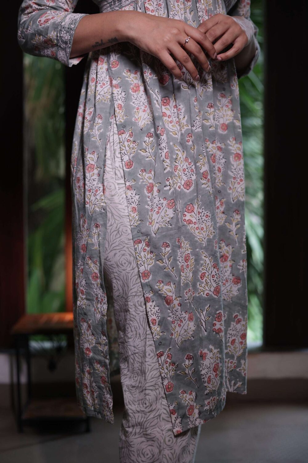 Camellia Suit set in Sage - Image 8